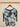 Zara Sweater in Grey Water Color Print - Size: M