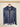Navy Blue Blouse with an all-over Dotted Pattern - Size: S