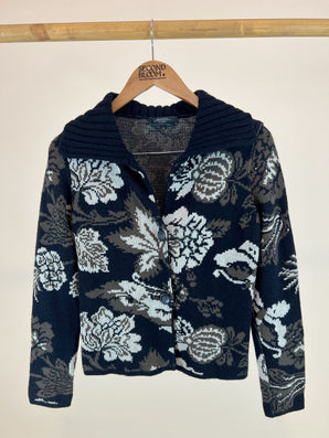 MaxMara Vintage Wool Knitted Cardigan-Size: S