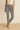 Person wearing black and white striped pants 