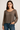 Silk Ombre Tunic in Neutral Brown - Size: Free