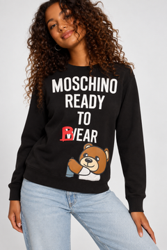 Moschino Ready To Bear Sweatshirt - Size: M