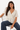 Embroidered Ruffle Blouse in Viscose- Size: M