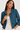 Teal Green Cropped Jacket - Size: M/L