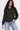 Textured Knit Black Jumper - Size: S/M