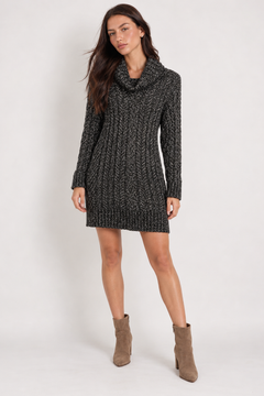 Chunky Marl Knit Dress - Size: XS/S