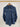 Casual Denim Look Tunic Shirt in Deep Indigo _Size:  S