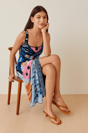 Maxazria silk dress  multicolored- Size: S