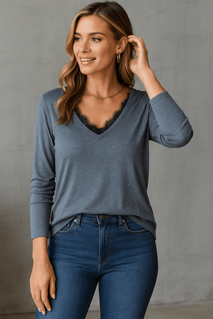 Viscose Blend Lightweight Sweater - Size: XL