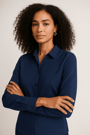 Classic Black Spot Shirt - Size: M