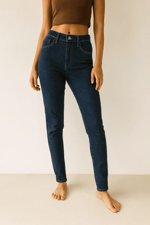 Levi's Deep Indigo Skinny Jeans - Size: 30