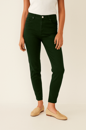 Dark Green Pants - Size: L