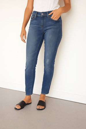 Cotton Blue Denim Jeans - S