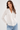 Crisp White V-Neck Blouse - Size: S