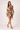 Tropical Swirl Print Sheer Dress- Size: S/M