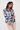 Floral Shirt with Purple Accent- Size: S/M