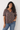 Violet Flowers Blouse in Viscose- Size: XL