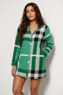 ♦︎ Burberry Shirt Dress - Size: M