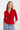♦︎ Red Ruffle Blouse - Size: XS