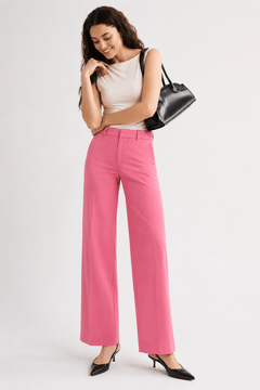 Bright Pink Cigarette Pants - Size: M