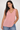 Crossover Back Top in Rose- Size: L/XL