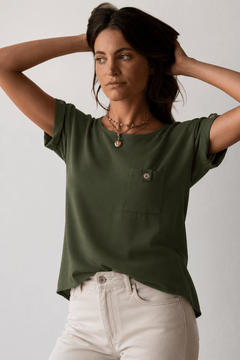 ♦︎  Olive Green Top - Size: M
