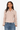 Flared Cuffs Shirt in Rose Red Print- Size: S