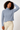 Cropped Turtleneck Sweater in Wool Blend Fabric– Size: S
