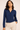 Polka Dot Shirt in Classic Navy- Size: M