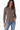 Soft Cotton Blouse in Classic Brown- Size: XS