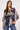 Watercolor Print Blouse - Size: S/M