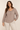 Gray and Pink Blouse in Viscose- Size: L