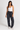 100% Viscose Black Striped Pants - Size: S