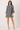 Blue Paisley Shift Dress in Viscose - Size: S/M