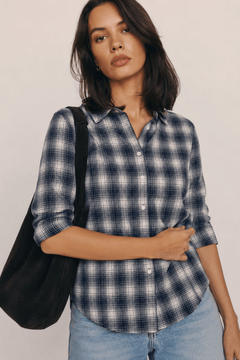 ♦︎ Cotton Navy Shirt- Size: S
