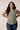 Sheer Swiss Dot Blouse in Mint- Size: L