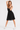 Simple Pleated Dress in Black - Size:S/M