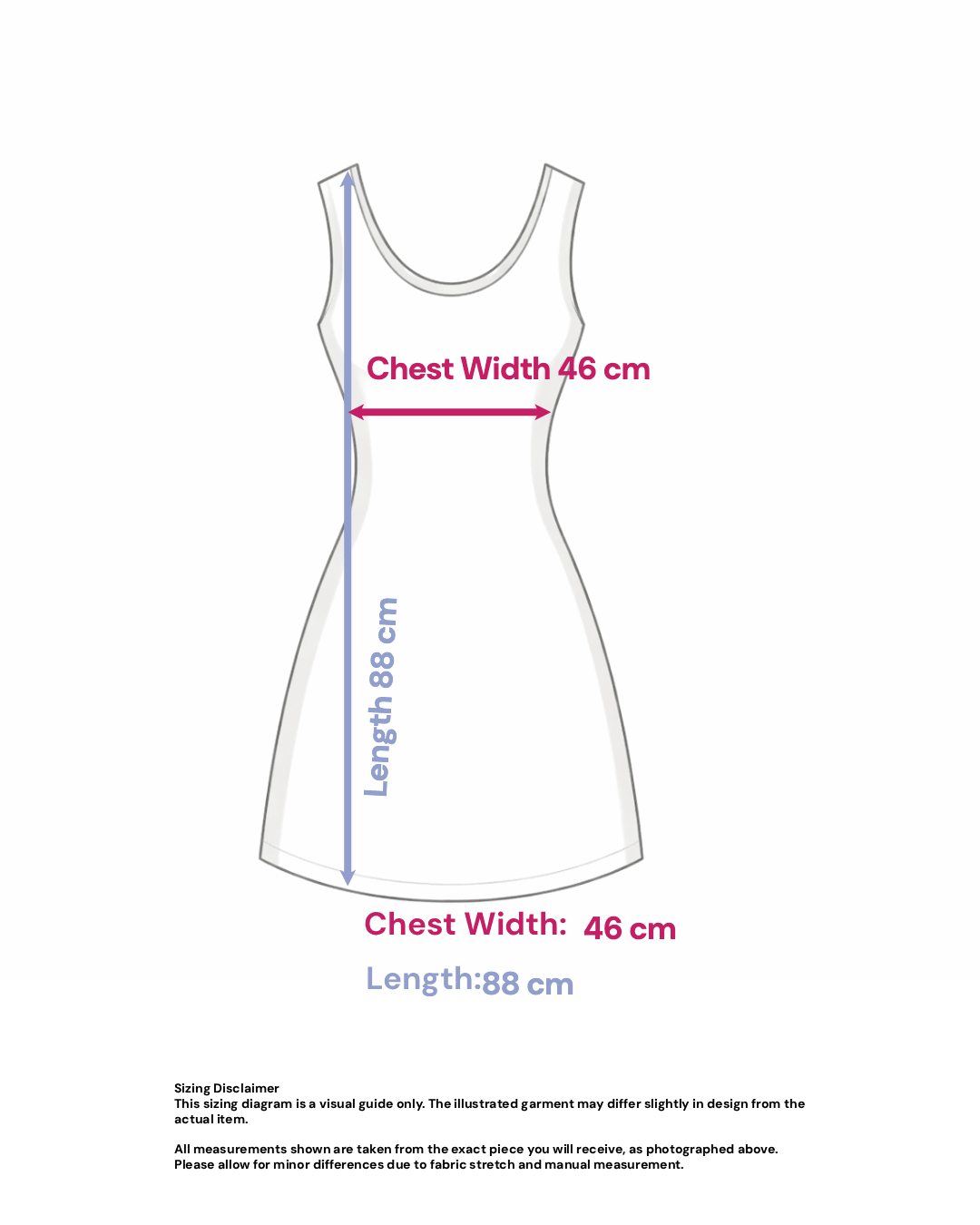 Viscose Tie Sleeve Dress in Straight Cut- Size: S — measurements
