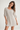Viscose Tie Sleeve Dress in Straight Cut- Size: S