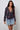 Floral print wrap top in Viscose - Size: M