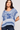 All Viscose Blouse with Dolman Sleeves- Size: XL