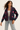 Viscose Wool Floral Cardigan – Size: M/L
