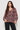 Viscose V-Neck Blouse in Loose Style- Size: S/M