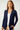 Lightweight Cardigan in Navy Blue Tone-Size: S