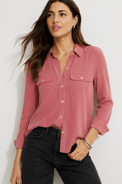 Vintage Ralph Lauren  Silk Shirt- Size: M