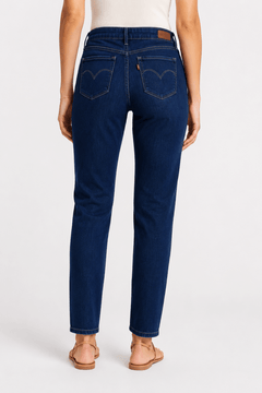 Levi's Dark Wash Straight Jeans - Size: S/M