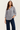 Cotton Blouse with Ruffles - Size: L
