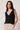 ♦︎  Black Viscose Top - Size: M