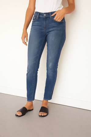 Cotton Blue Denim Jeans - S