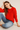 Bright Red Crew Neck Sweater – Size: M/L